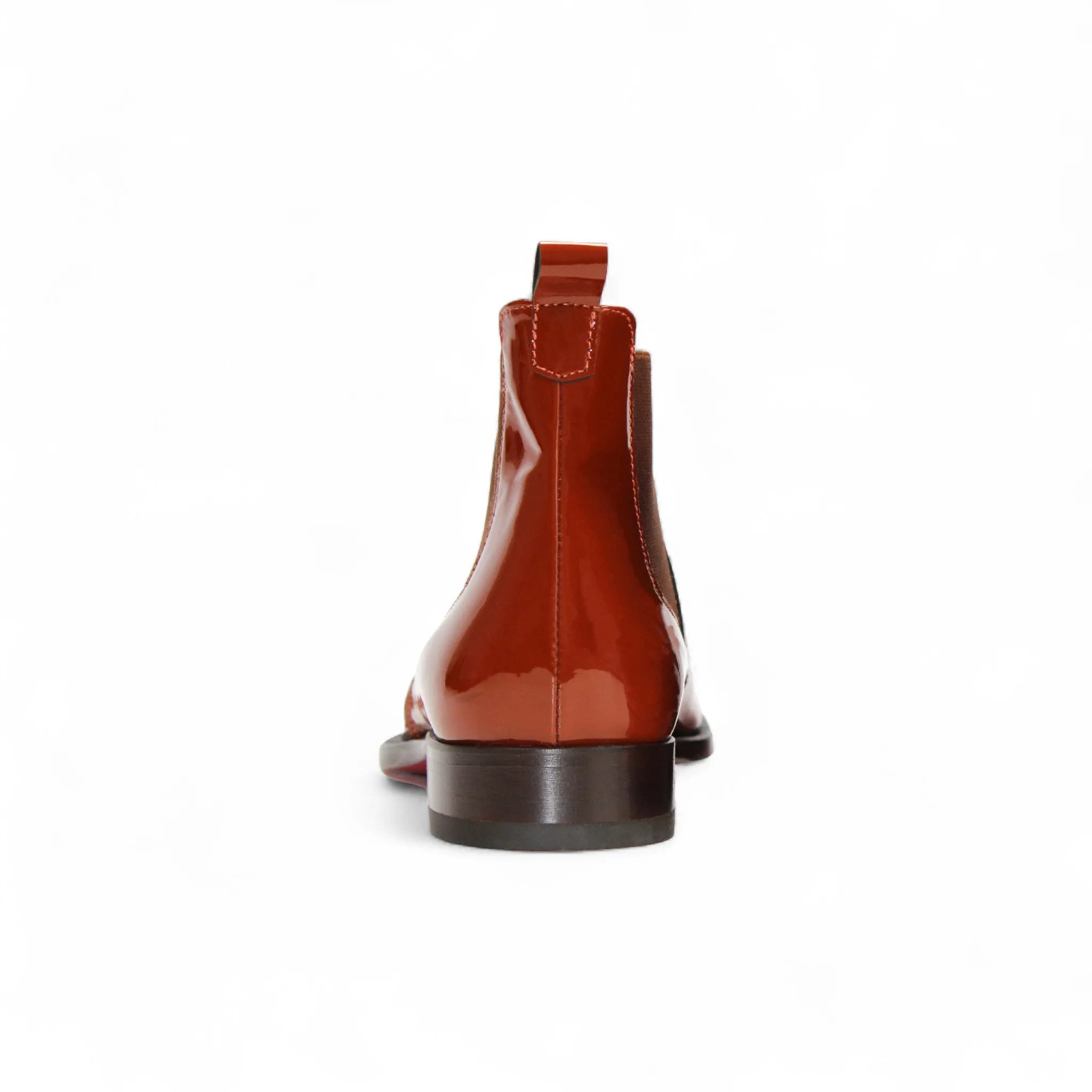 Emilio Franco "Leonardo" Brandy Shoes Roomy Toe Box Rich Jewel