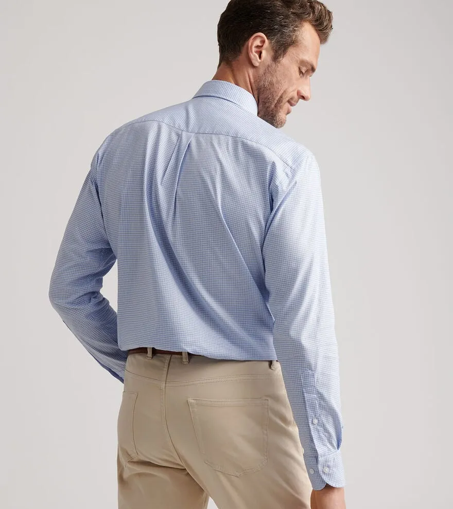 Fade Resistant Formula Lightweight Construction Jackson Crown Lite Cotton-Stretch Sport Shirt