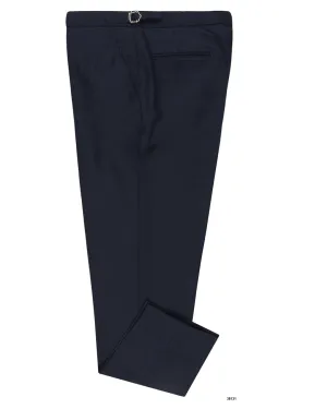 Drago: Super 130s Navy Prince of Wales Checks Urban Flex