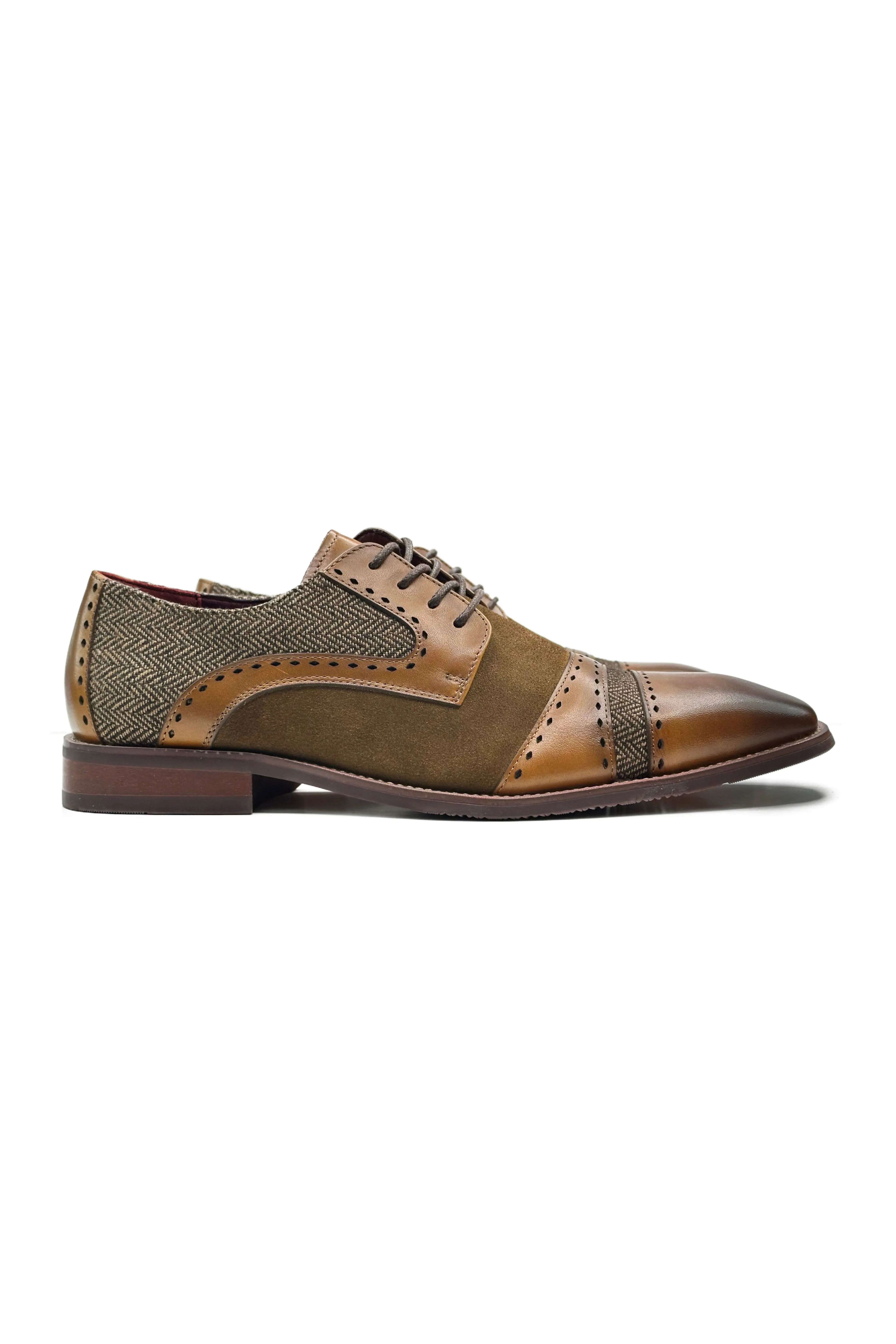 Lakewood Cap Toe Shoes Double Layered Outsole