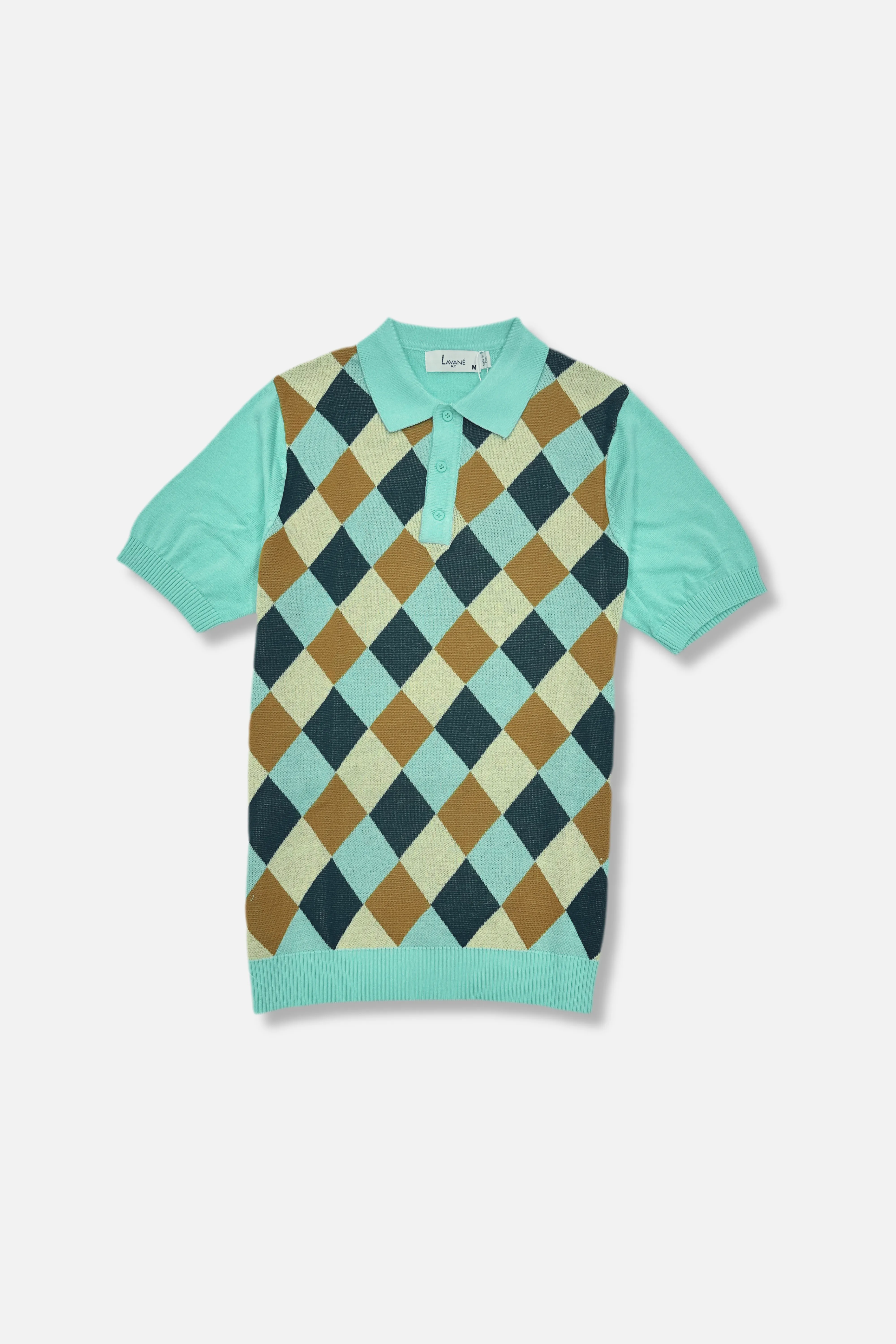 Chill Wear Lusaka Patterned Knitted Polo