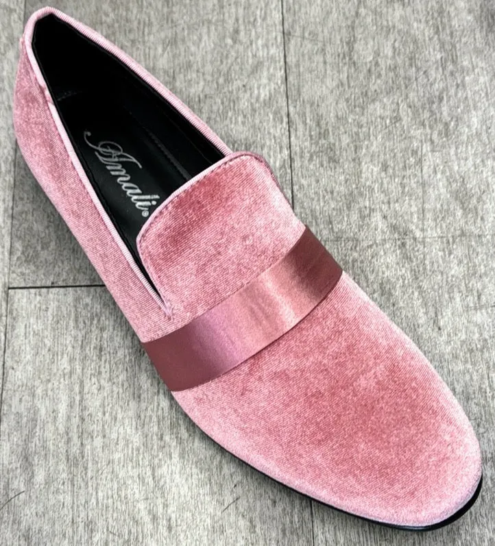 Cushioned Insole Technology Exclusive Formal Dress Shoe Pink 7021