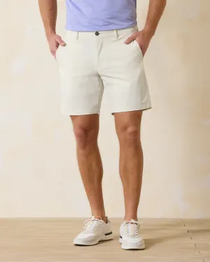 Spandex shorts Layered Cuff Design Chip Shot 8" Short