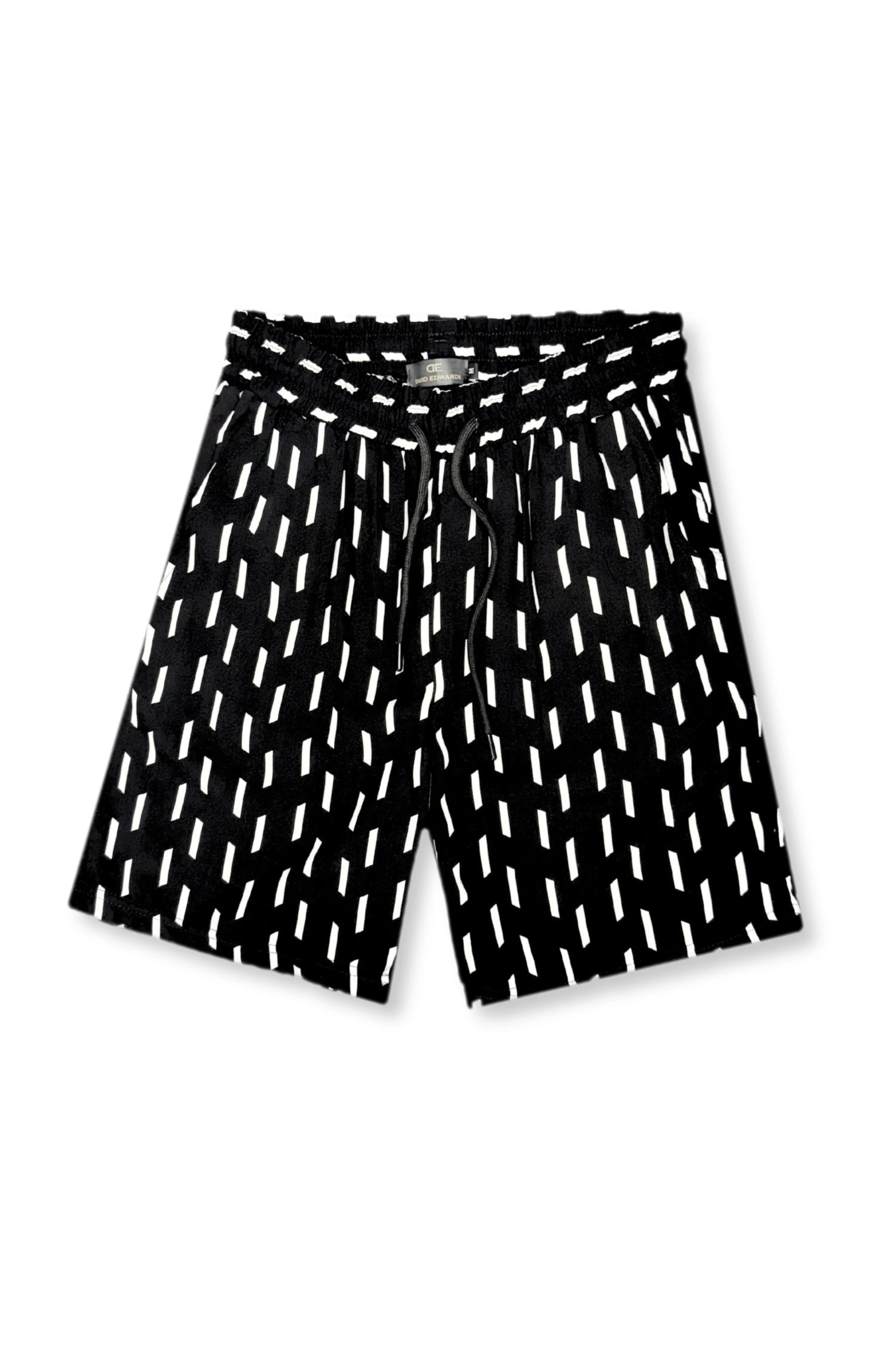 Darney Tropical Drawstring Shorts Sporty Style Retro Style