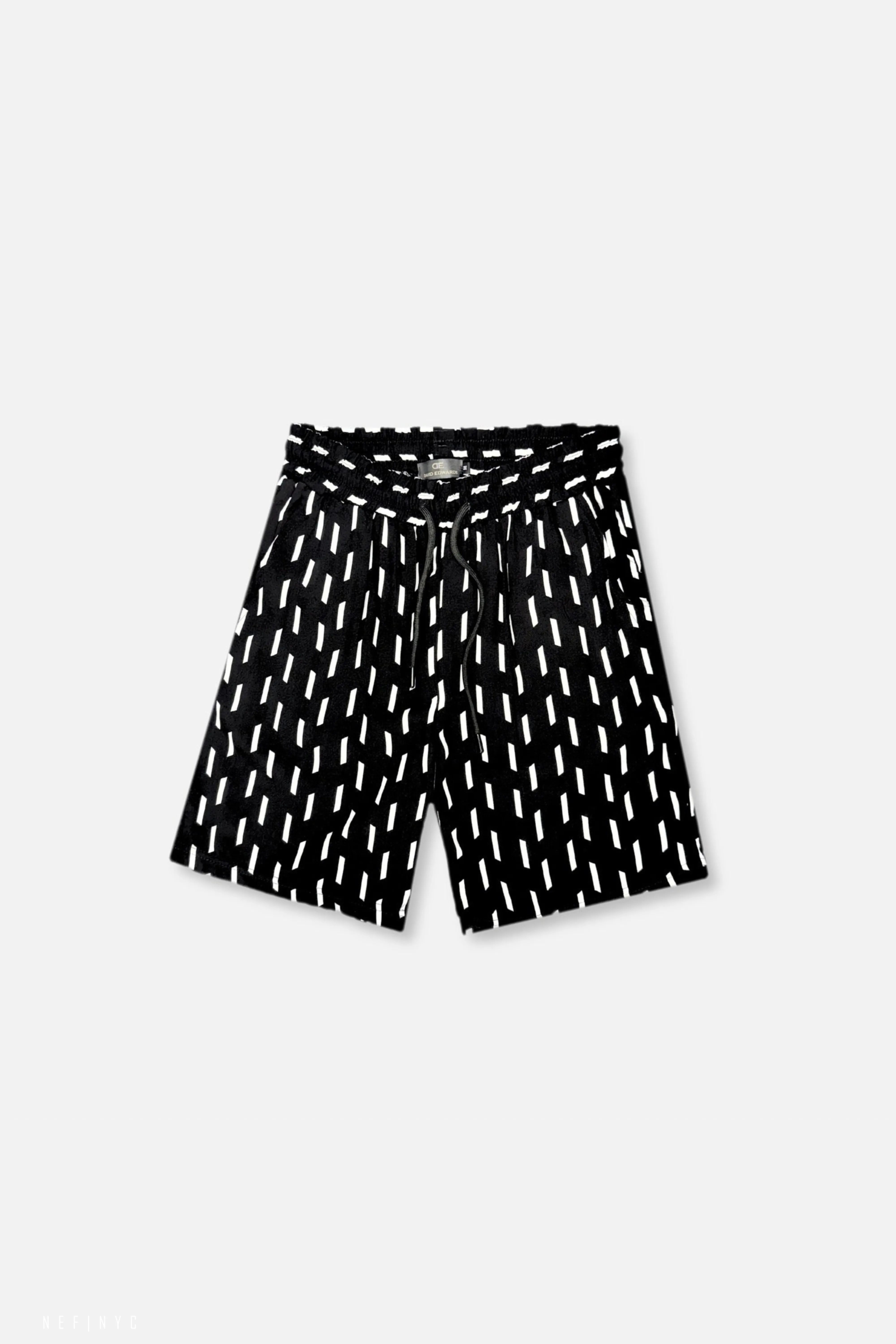 Seam Free Construction Darney Tropical Drawstring Shorts