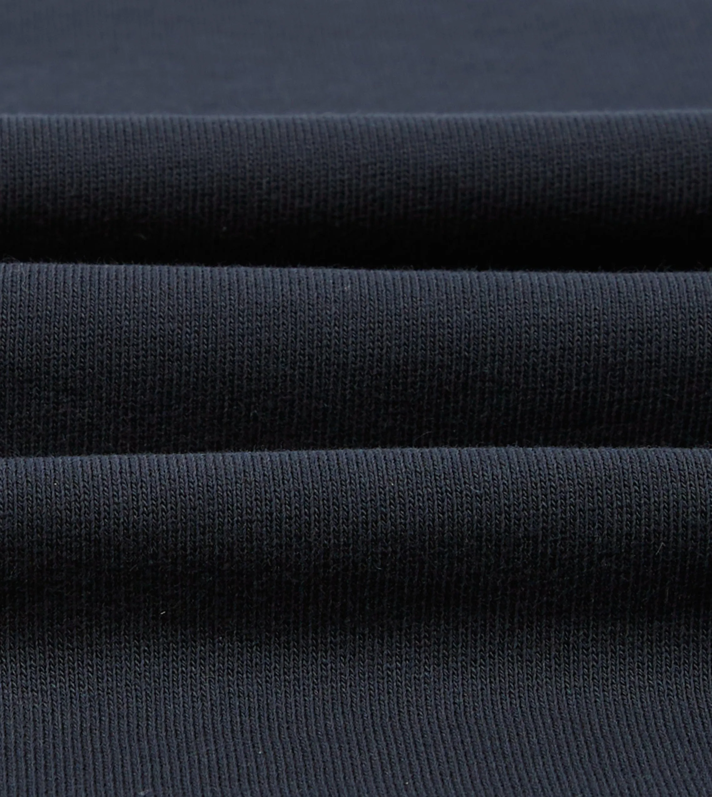 Holiday Outfit Style FadeResistant Navy Heavy Cotton Crew Neck Hiking T-Shirt