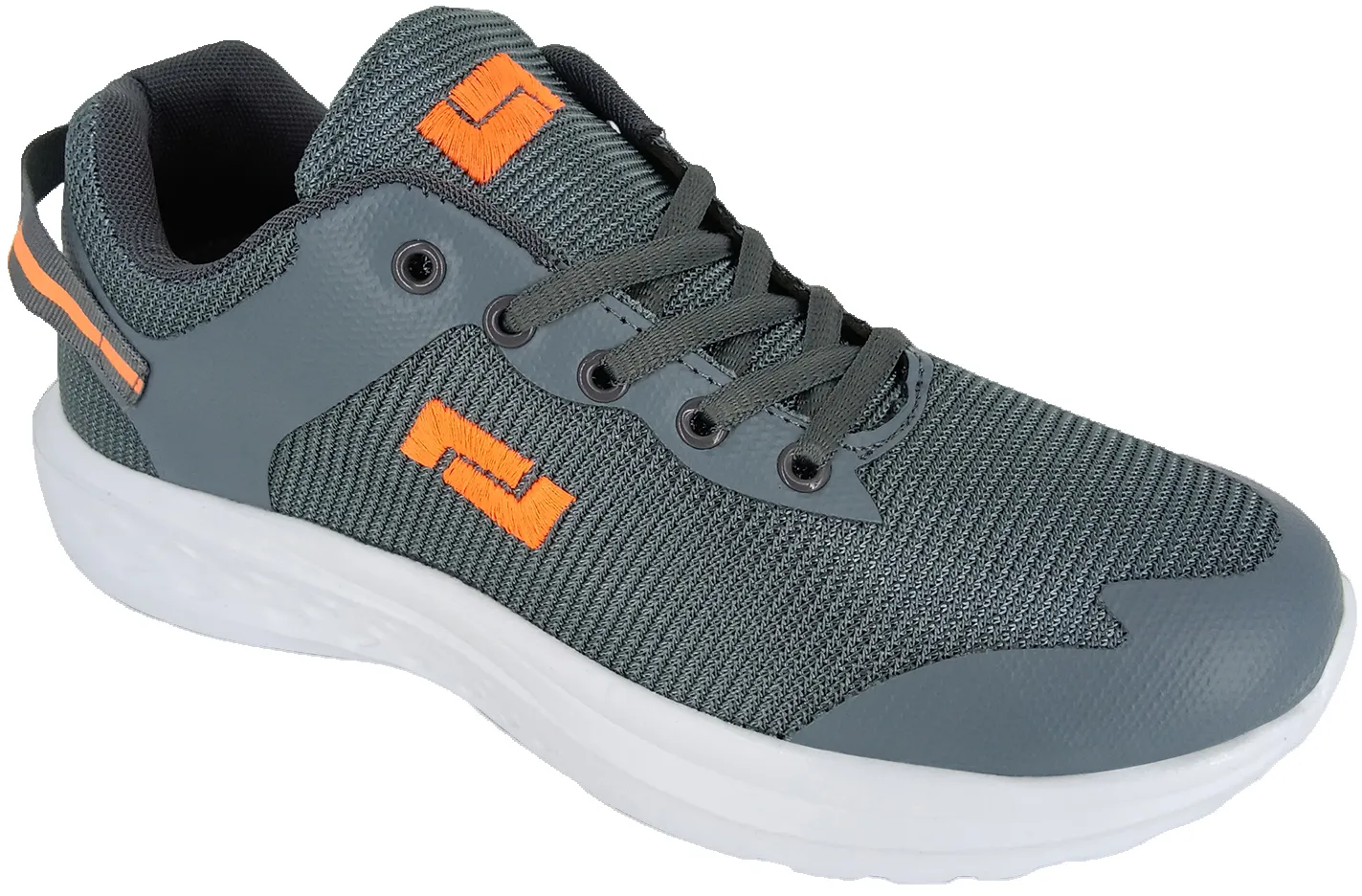 EXCEL Men's Grey Ultralight Athletic Shoes SP667 Low Top Design