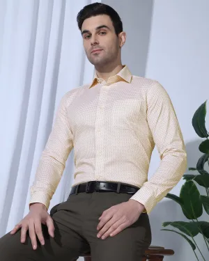 Inner Layer Temp Tech Formal White Printed Shirt - Vital