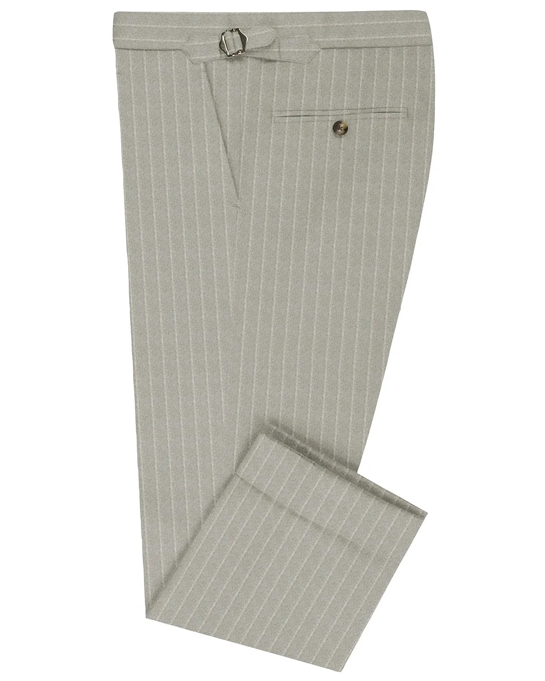 VBC Double Stripes Light Grey Flannel Pants Quick Layering