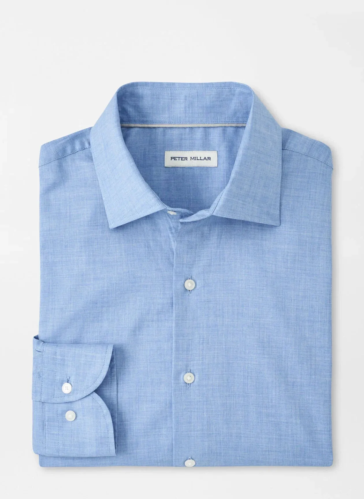 Eco-Friendly Choice Athletic Cut Highlands Soft Twill Cotton Sport Shirt