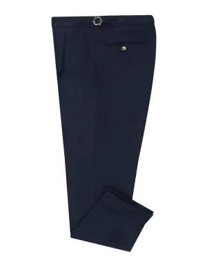 VBC Dark Navy Woollen Flannel clean look