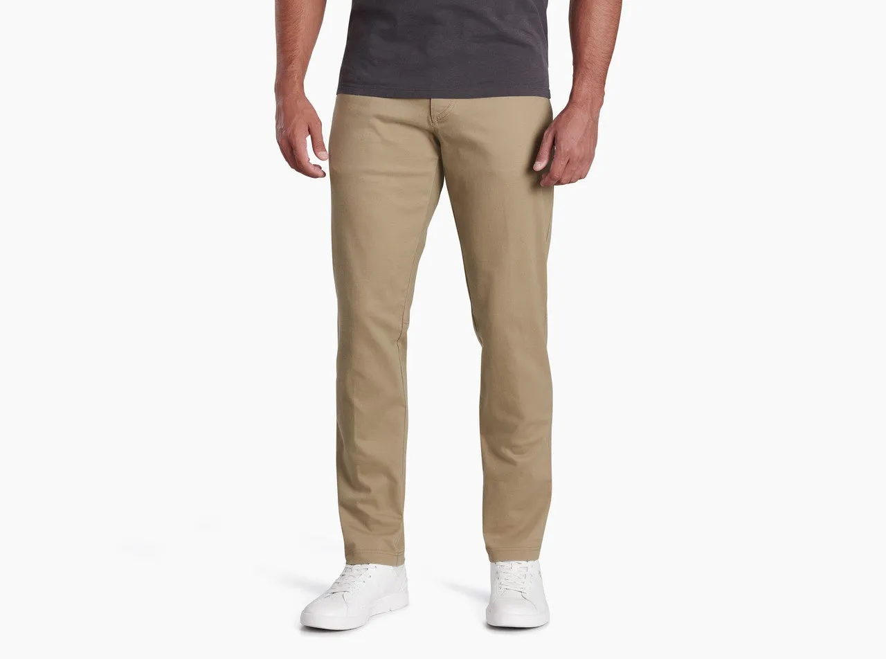 Everyday Essential TaglessComfort Kuhl Mens Tapered Fit Revolt Jean in Stone Khaki