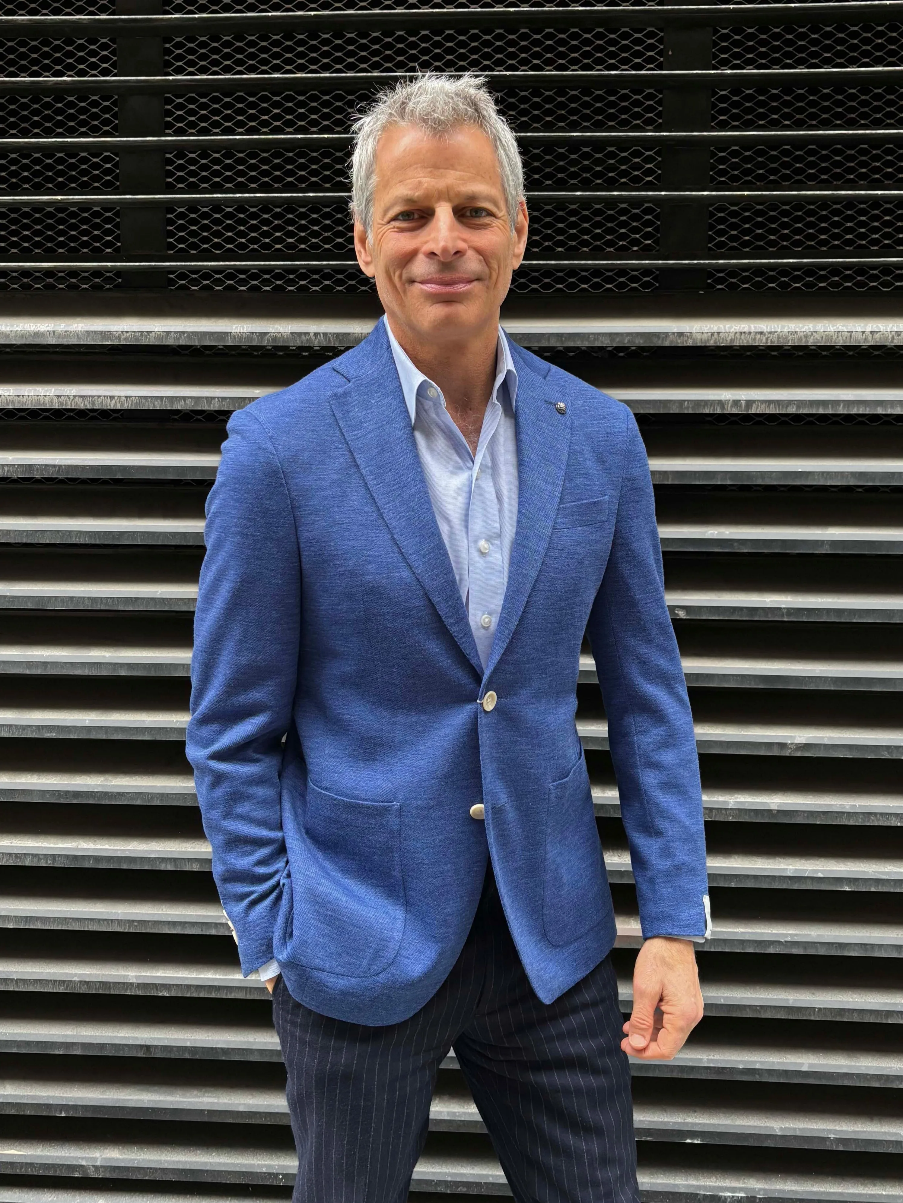 Hampton Sportcoat - Deep Blue Quick Drying Soft Lined Interior