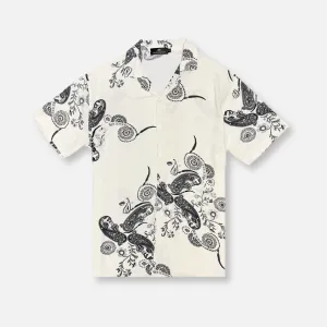 Modern Sneakers Day Tropical Resort Revere Collar Shirt