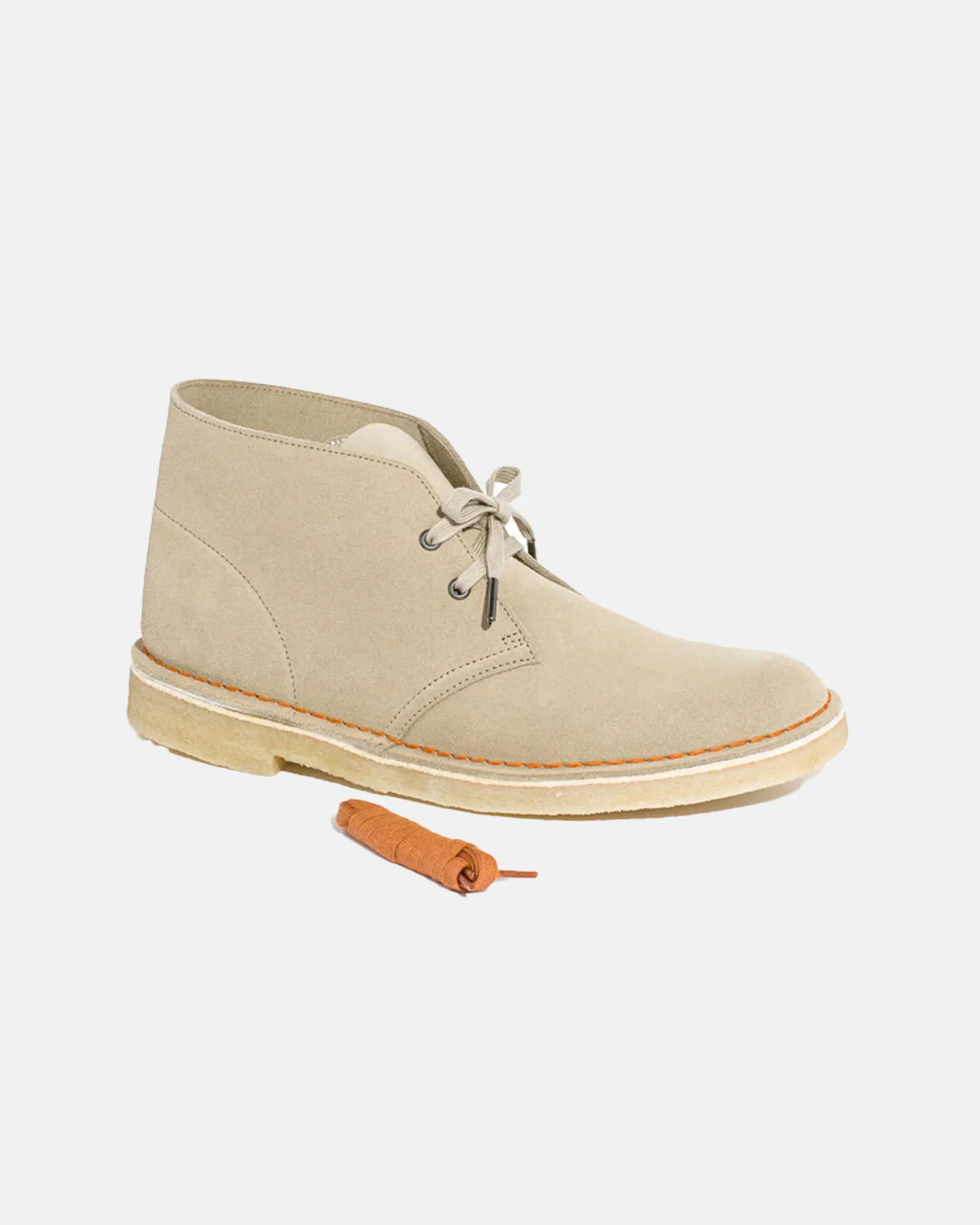 Compression Molding Daily Essential Tan Suede Desert Boots