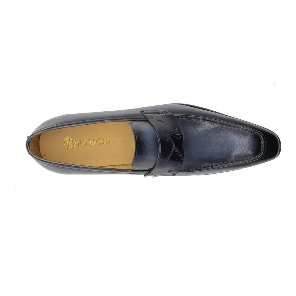 Evening Calm Comfort Focus Carrucci Blue Signature Casual Loafer