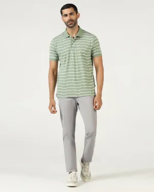 Abrasion Proof Reinforcements Breathable Layer Light Grey Textured Khakis - Karis