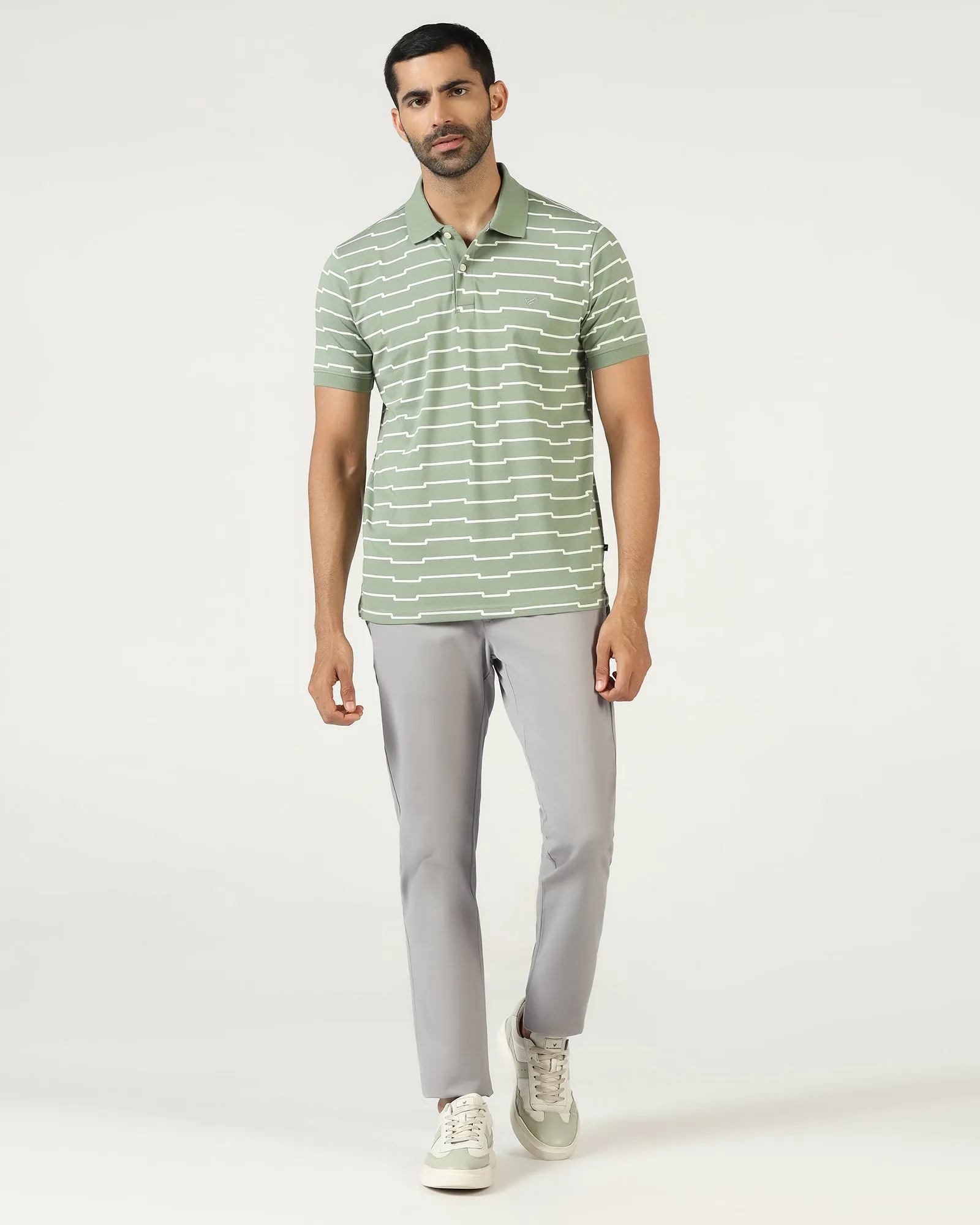 Abrasion Proof Reinforcements Breathable Layer Light Grey Textured Khakis - Karis