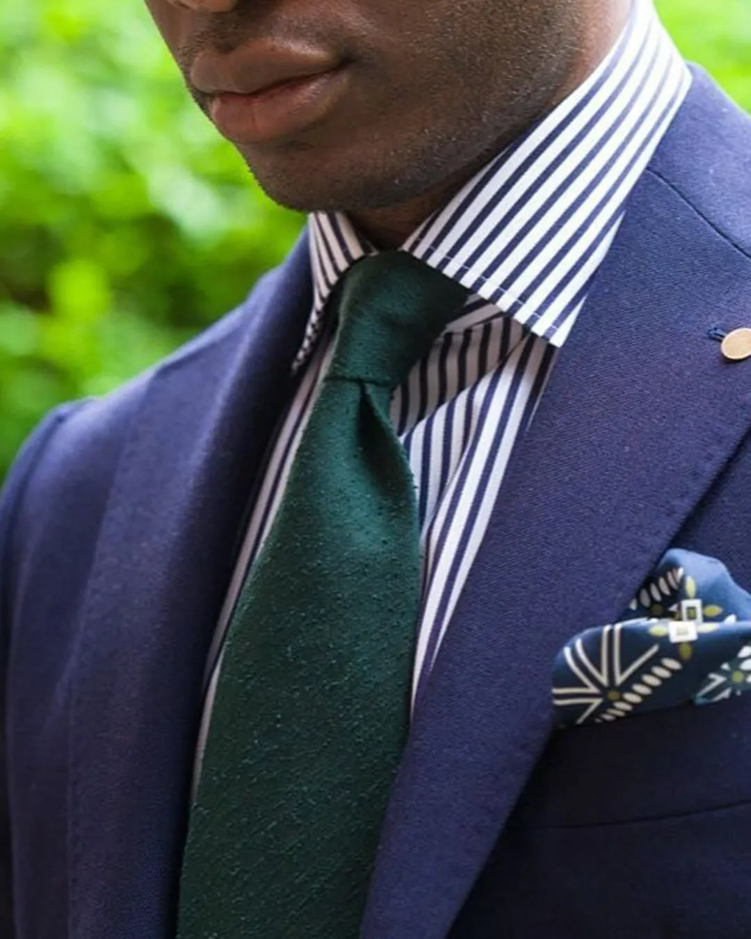 Blue Dress Stripes Shirt Friends Meetup Striped style