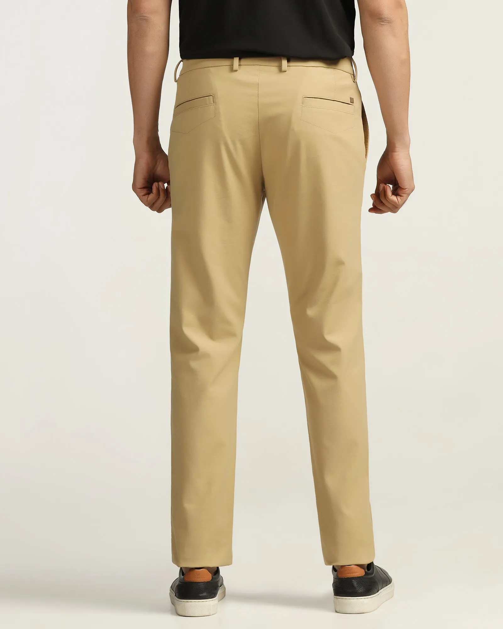 Ultra Stretch TechPro Slim Fit B-91 Casual Khaki Solid Khakis - Sandy
