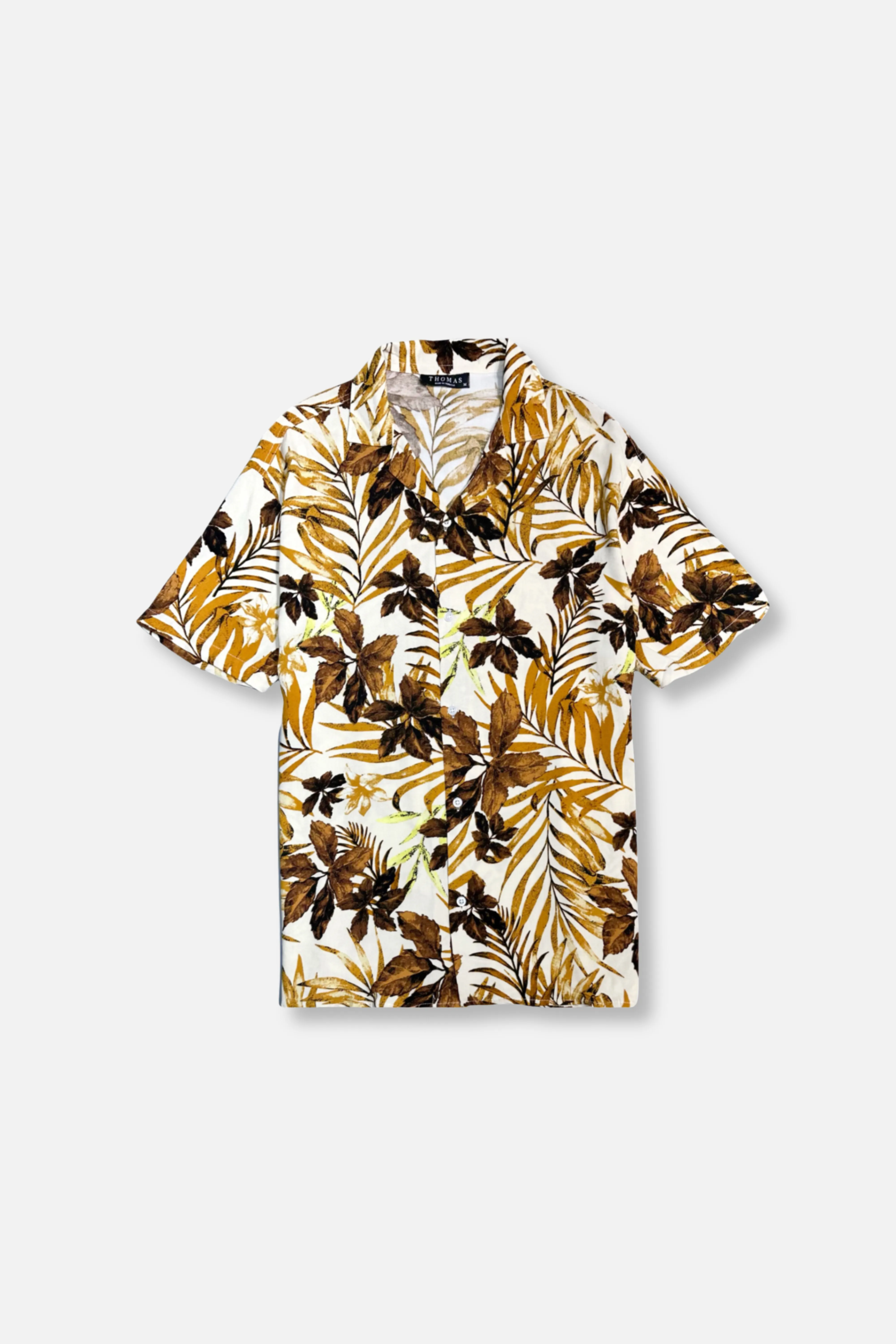 Takara Tropical Resort Revere Collar Shirt SnagProofMaterial