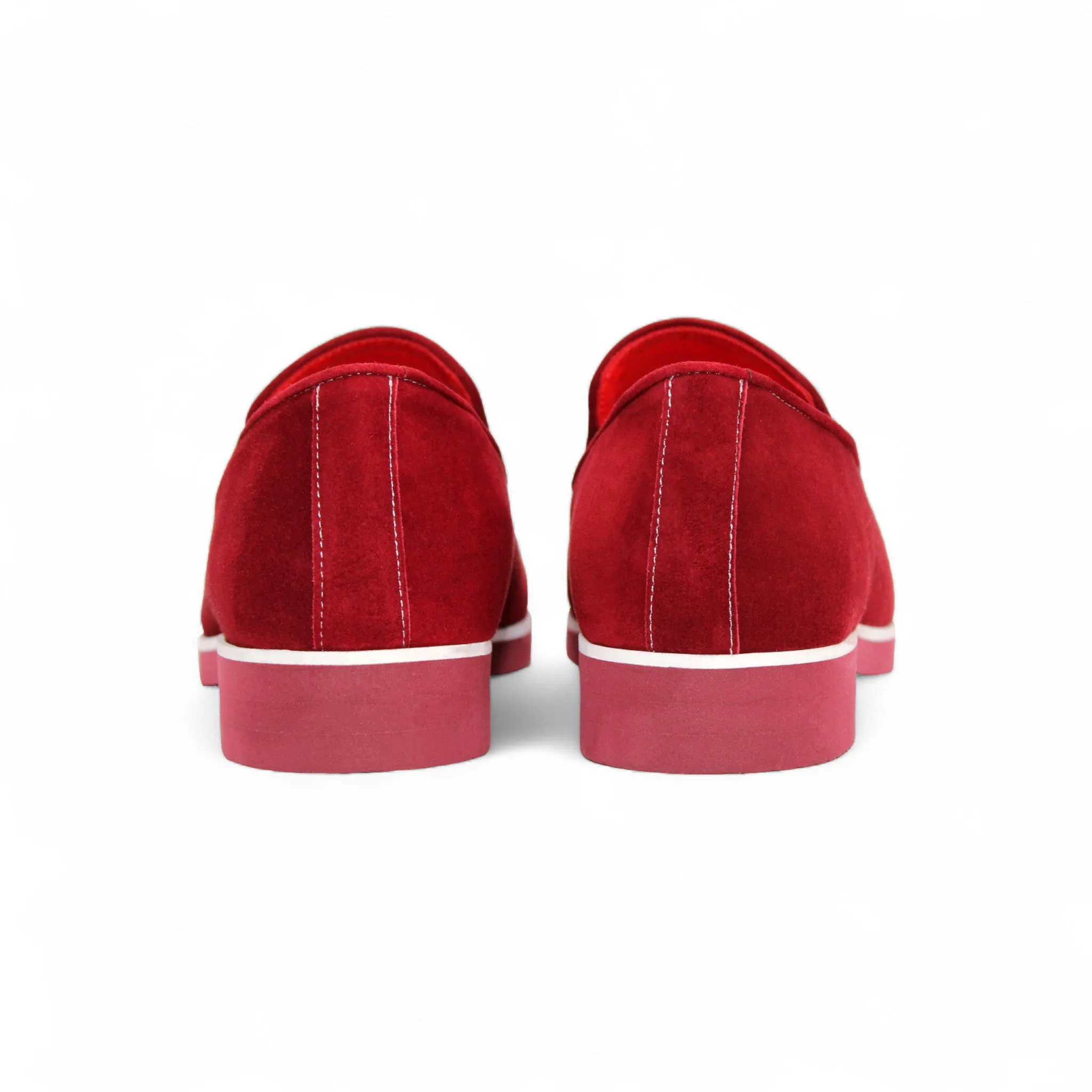 Dynamic Edge Waterproof Standing All Emilio Franco "Nino II" Burgundy Loafer