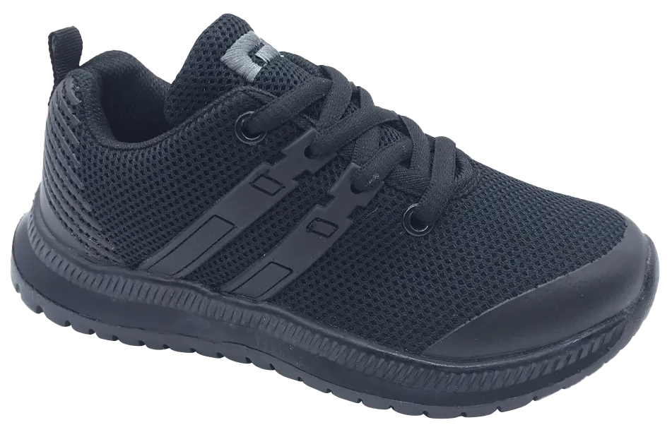 VORTEX Men's Black Round Toe Ultralight Athletic Fashion Shoes Casual