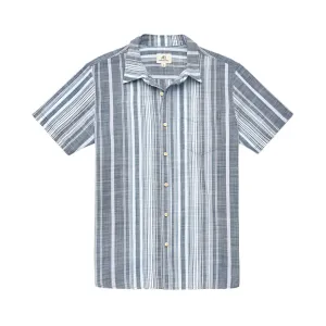Joey Striped Shirt - Navy/White Club Mode MultiPanelCut