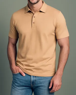 Versatile Wardrobe DoubleLayered Fabric EZS Aria Beige Polo