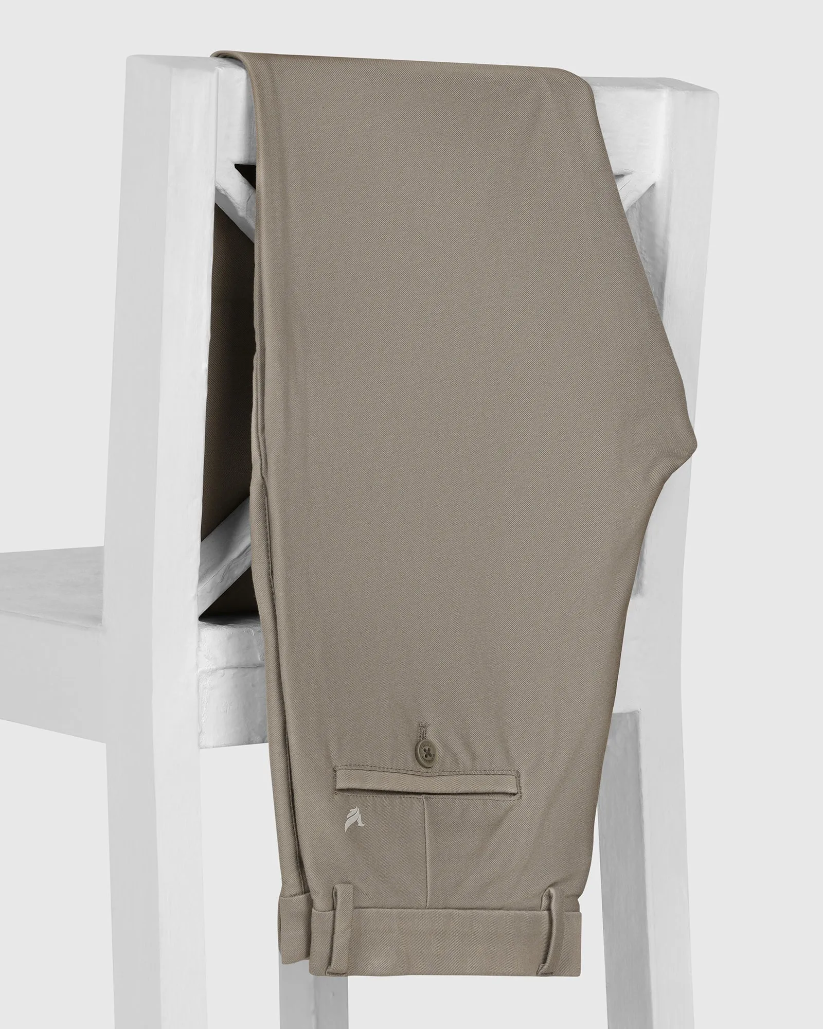 All-day Comfort Slim Fit B-91 Casual Pistachio Solid Khakis - Victor