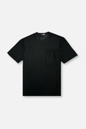 Decker Oversize Crewneck T-Shirt Contrast Inner Binding