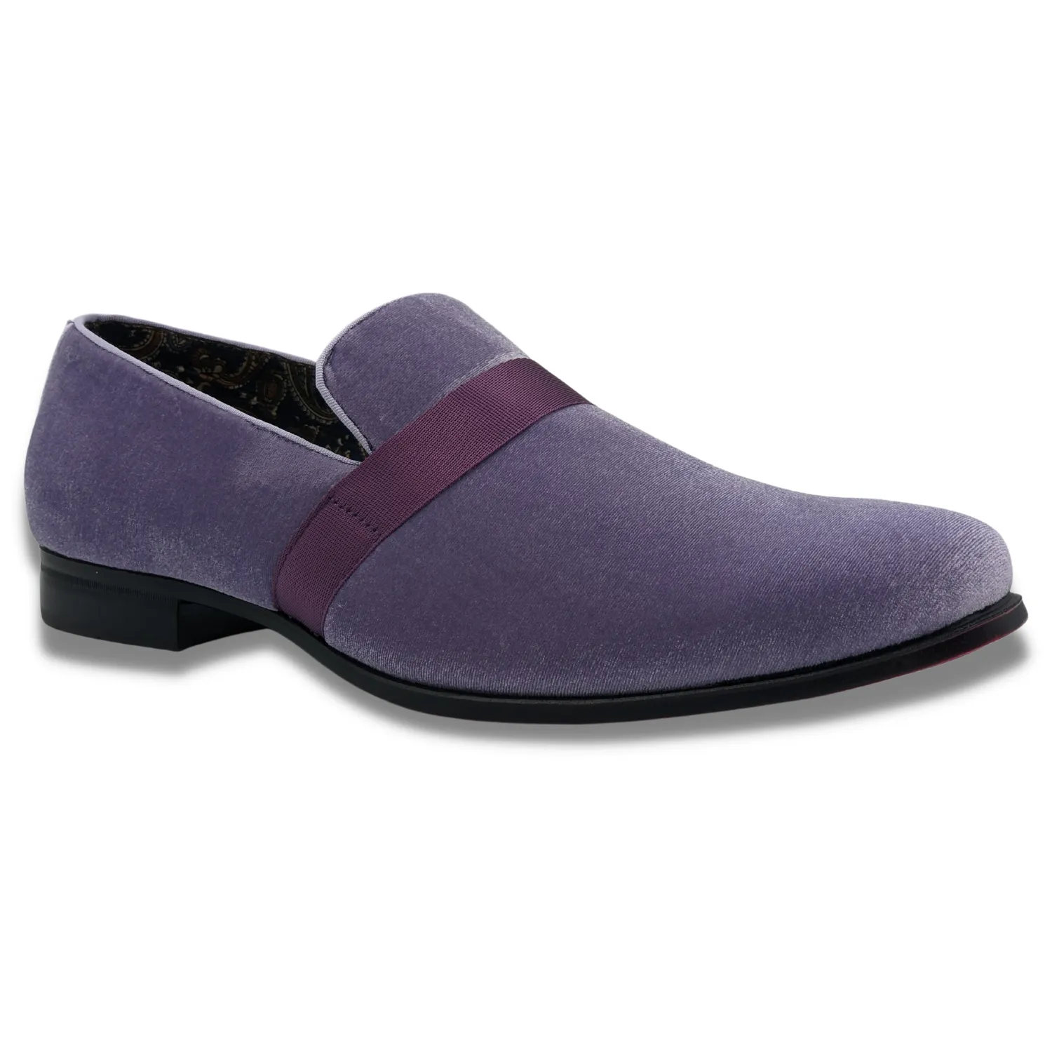 Dress Code Everyday Walking Comfort Men's Solid Velvet Lavender Fashion Shoes S91