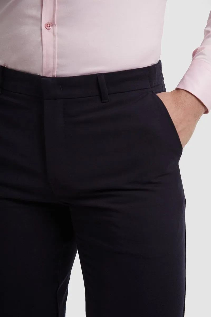 Minimal Waist Athletic Fit Essential Pants 2.0 In Navy