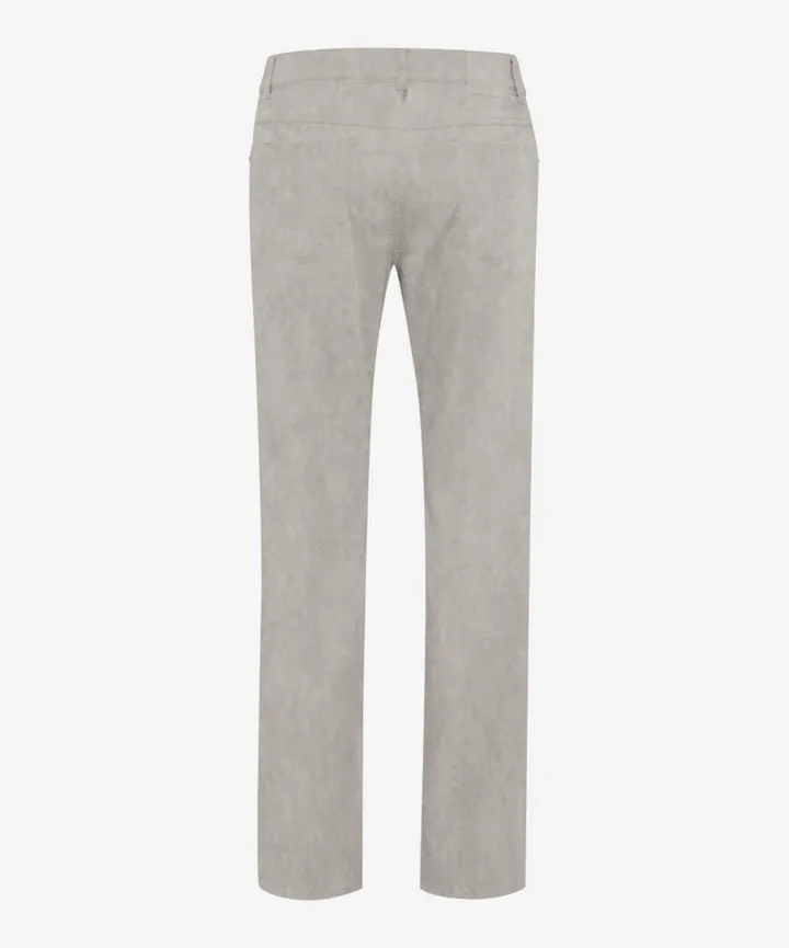 Urban Wear Brax Cadiz Marathon 5 Pocket Pant in Platin