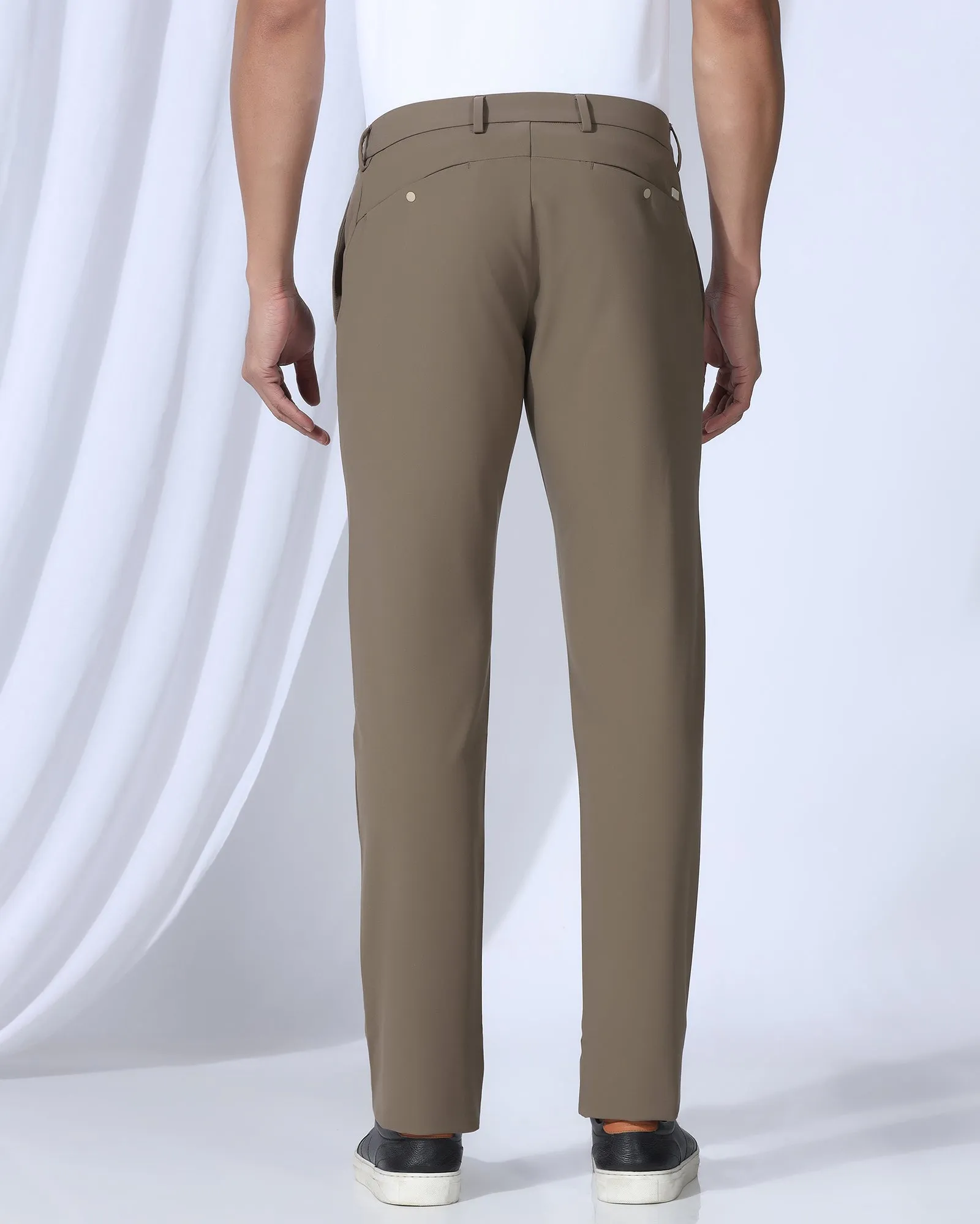 TechPro Slim Fit B-91 Casual Mouse Solid Khakis - Gary Durable Material