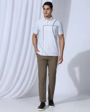 Adjustable Fit Rubberized grip TechPro Slim Fit B-91 Casual Mouse Solid Khakis - Gary