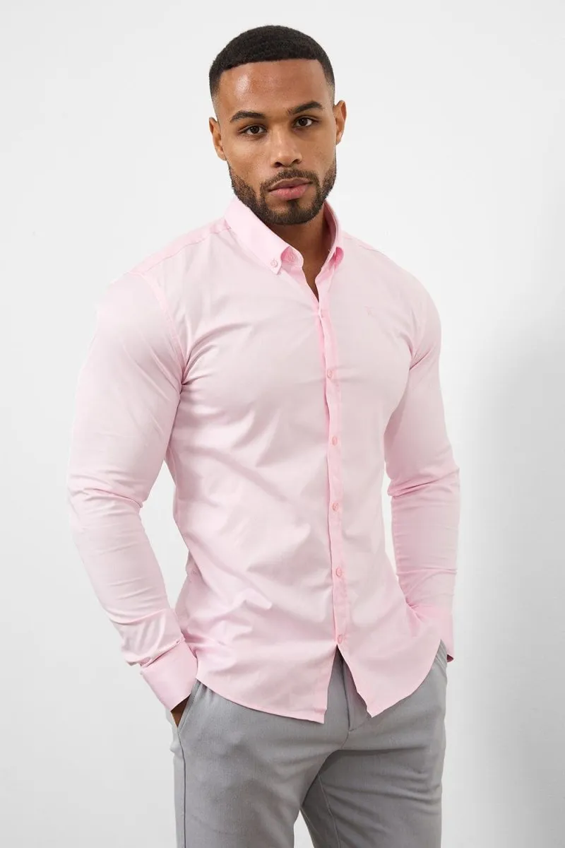 Spring Break Quick-Dry Athletic Fit Signature Shirt 2.0 in Pink