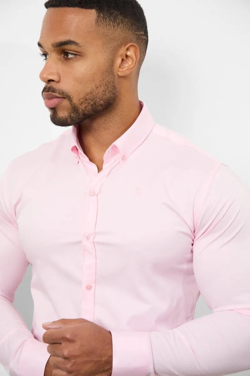 Customizable Design youth trend Athletic Fit Signature Shirt 2.0 in Pink