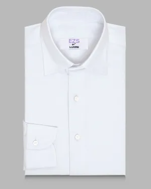 Premium Quality Eye-Catching Pattern EZS White Travel Shirt