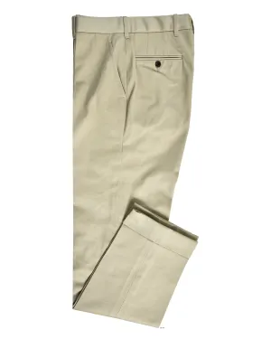Khaki Cotton Twill Pant Quick Change