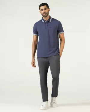 Modern Utility Grey Textured Khakis - Murray