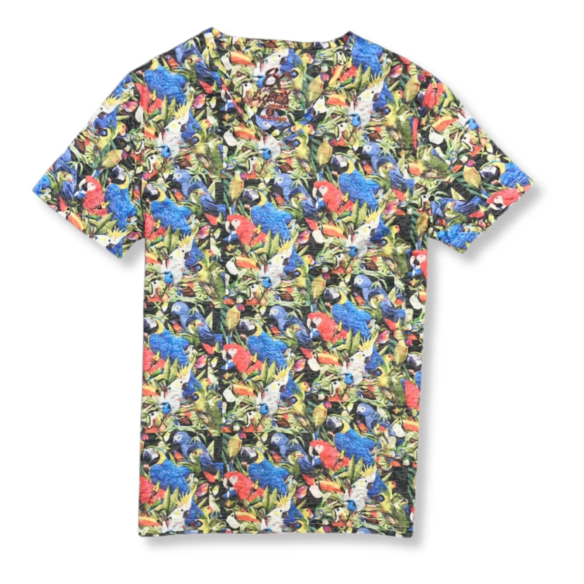 Euless Vacay V-Neck Neck T-Shirt Breathable mesh panel