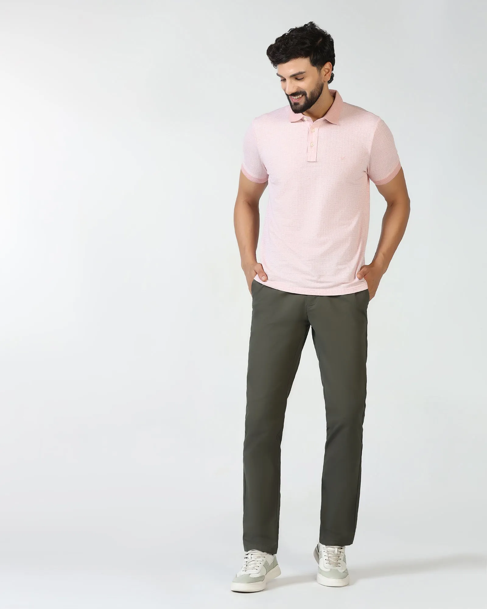 Plus-size option Olive Textured Khakis - Murray