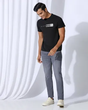 Ultrasoft Slim Yonk Fit Grey Jeans - Pat Natural Look