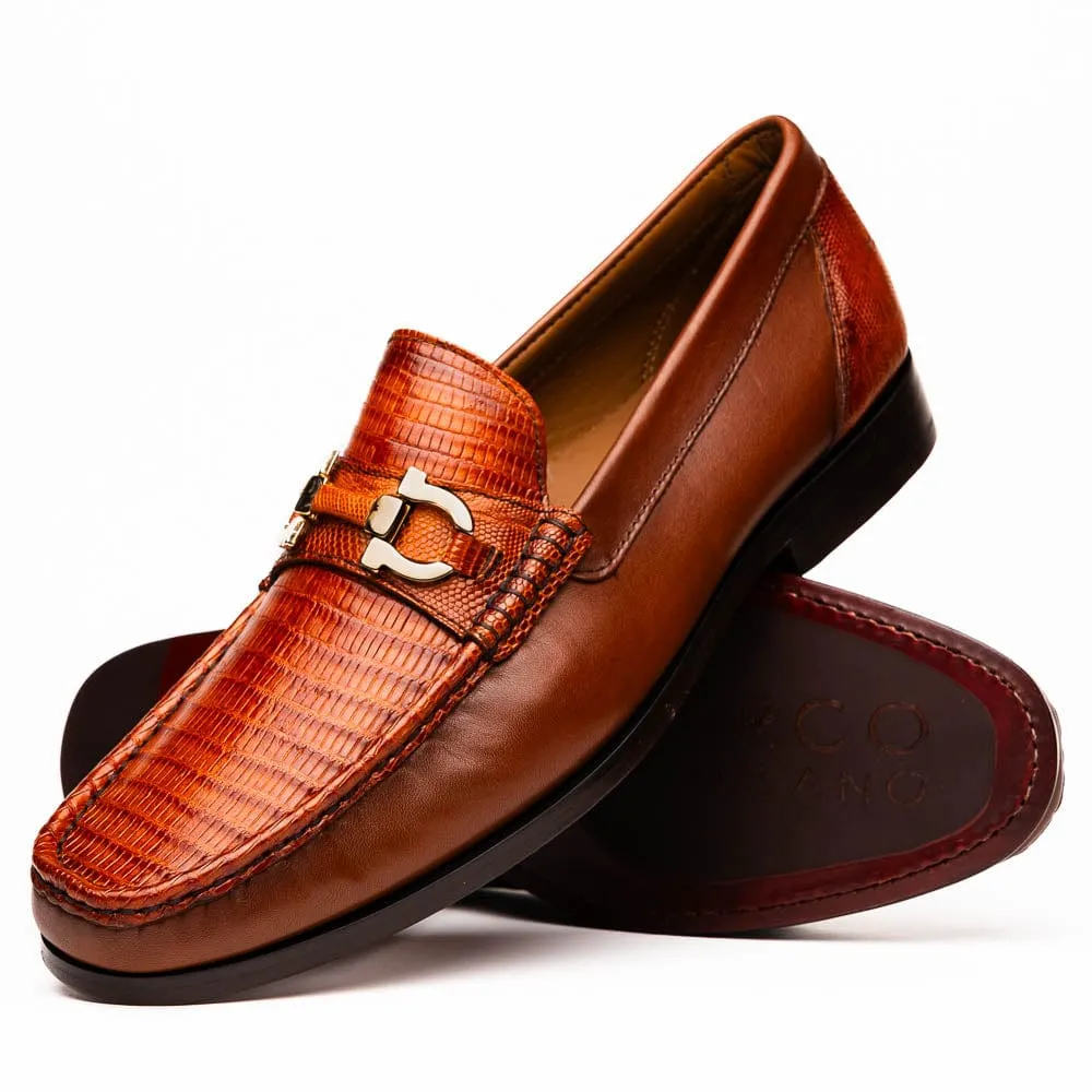 Style Crisp Double Layered Outsole Enzo Cognac