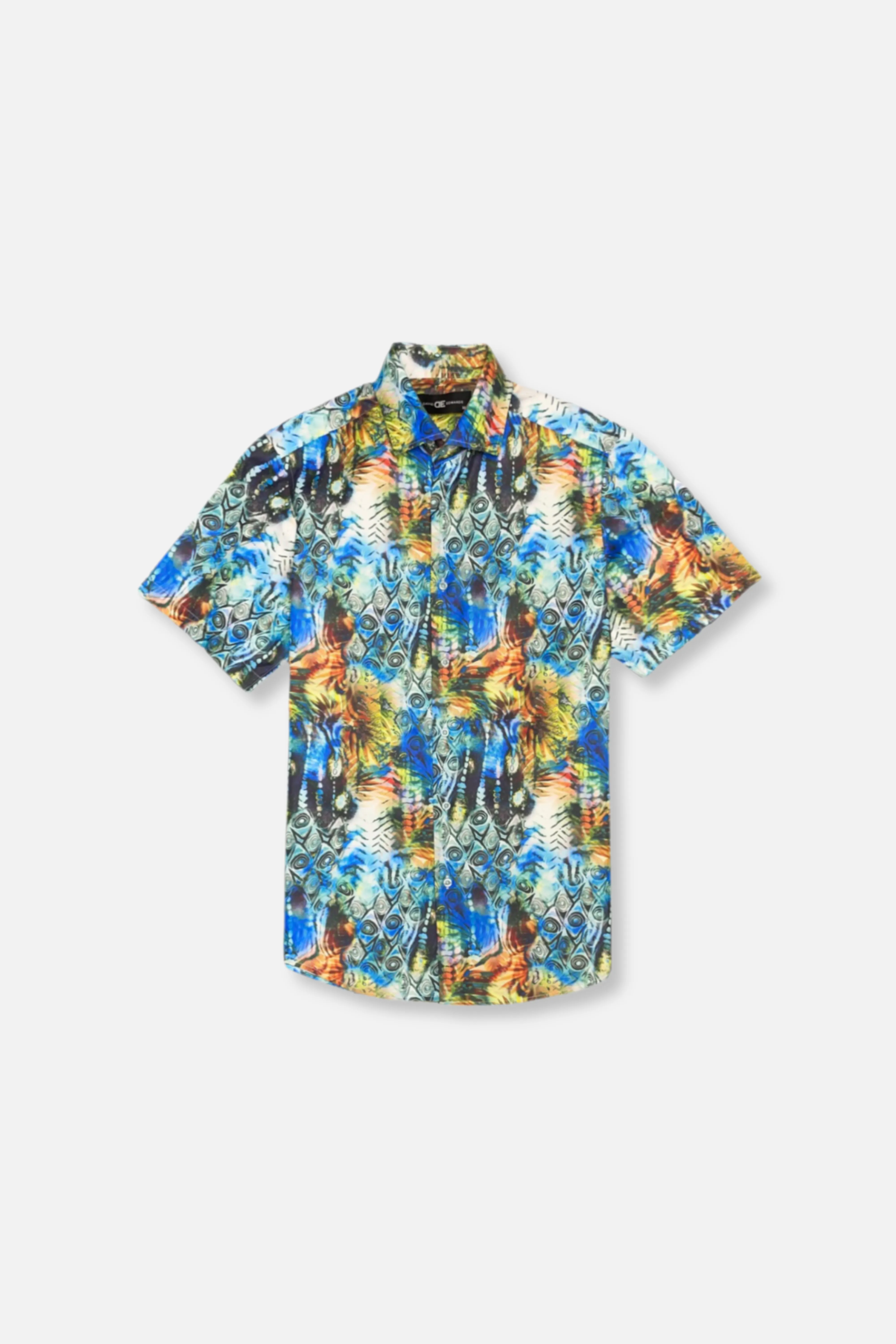 Layered Skirt DurableThreadwork Delancey Short Sleeve Button Down