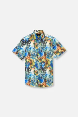 Comfortable Outerwear MinimalistDesign Delancey Short Sleeve Button Down