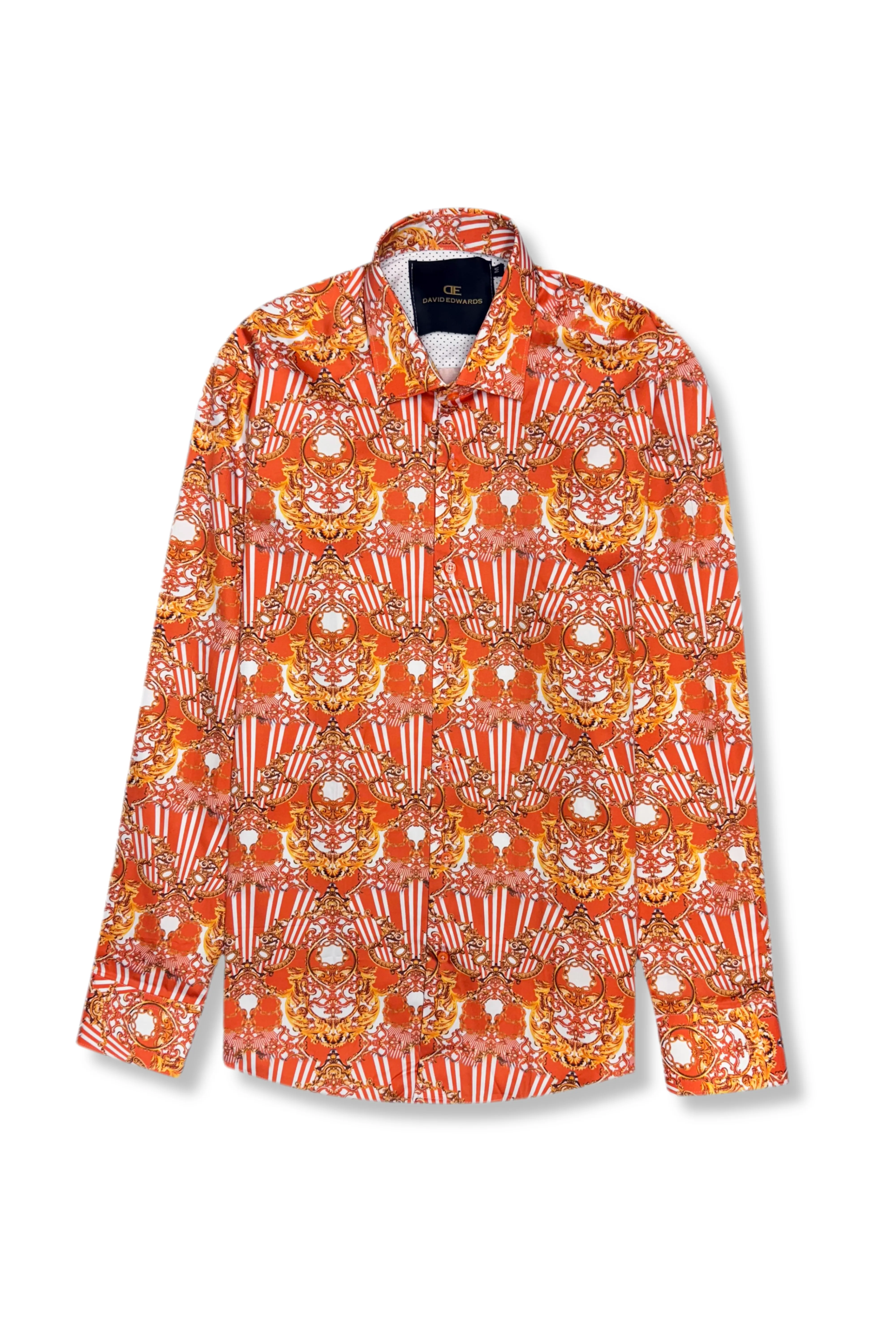 Derby Long Sleeve Button Down Shirt Light Wool AntiPillingCloth