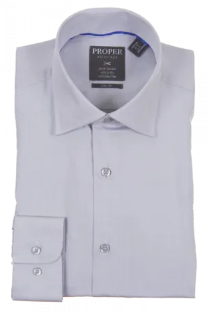 PROPER SHIRTINGS GRAY SLIM FIT REGULAR CUFF P720TTSR-GRY Networking Session