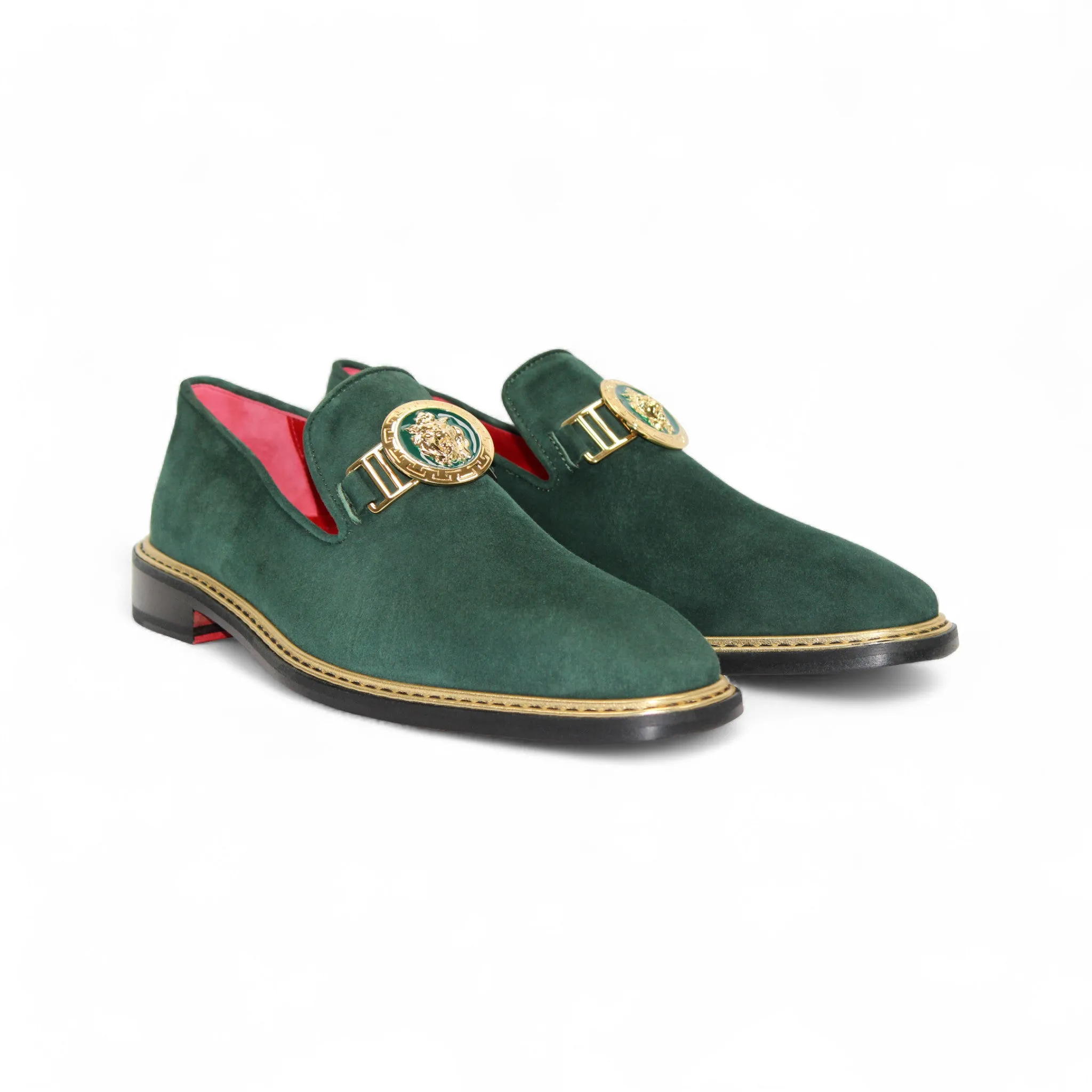 London Cool Waterproof Outdoor Travel Emilio Franco Couture "EF102" Green Shoes